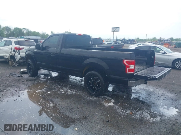 2019 Ford F-150 XL z VIN 1FTMF1CB7KKD87222, wystawiony jako IAAI lot #41955665 z przebiegiem 129 786 mil mil oraz . Historia ofert i sprzedaży dostępna na DreamBid. Obrazek 3.