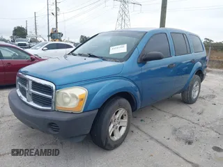 2005 Dodge Durango SXT with VIN 1D4HD38K05F512153, listed as a IAAI auction lot 41215391 with 178,553 mi miles and . Bid and sale history available at DreamBid. Image 2.