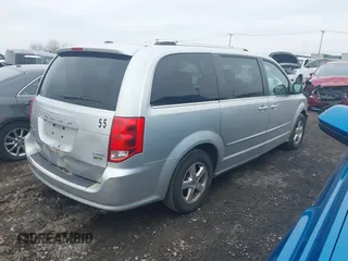 2011 Dodge Grand Caravan Crew with VIN 2D4RN5DGXBR678747, listed as a IAAI auction lot 41899883 with 196,100 mi miles and . Bid and sale history available at DreamBid. Image 4.