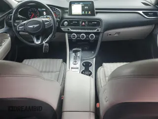 2019 Genesis G70 Advanced z VIN KMTG34LA4KU016698, wystawiony jako Copart lot #44620145 z przebiegiem 101 350 mil mil oraz Szkoda całkowita • Salvage title. Historia ofert i sprzedaży dostępna na DreamBid. Obrazek 8.