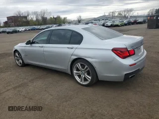 2013 BMW 7 Series 750Li xDrive with VIN WBAYF8C55DD141665, listed as a Copart auction lot 54150845 with 36,084 mi miles and Clean Title. Bid and sale history available at carsss.com. Image 2.
