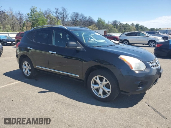 2011 Nissan Rogue S z VIN JN8AS5MV4BW685111, wystawiony jako Copart lot #57362125 z przebiegiem 162 335 mil mil oraz Czysty tytuł • Clean title. Historia ofert i sprzedaży dostępna na DreamBid. Obrazek 4.