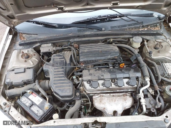 2003 Honda Civic EX with VIN 1HGEM22933L015145, listed as a IAAI auction lot 41928103 with 194,183 mi miles. Bid and sale history available at carsss.com. Image 10.