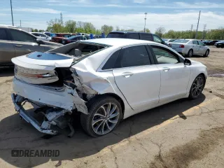 2019 Lincoln MKZ Reserve I with VIN 3LN6L5D97KR613965, listed as a Copart auction lot 55390835 with Not provided miles and Salvage title. Bid and sale history available at DreamBid. Image 3.