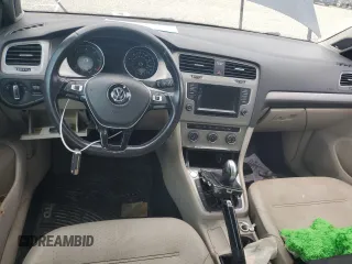 2015 Volkswagen Golf SportWagen TDI SE with VIN 3VWCA7AU2FM512365, listed as a Copart auction lot 73864954 with 0 mi miles and Salvage Title. Bid and sale history available at carsss.com. Image 8.