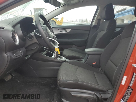 2022 Kia Forte LXS with VIN 3KPF24AD3NE453010, listed as a Copart auction lot 50831915 with 43,756 mi miles and Salvage Title. Bid and sale history available at carsss.com. Image 7.
