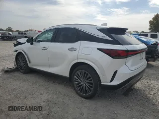 2024 Lexus RX with VIN 2T2BAMCA8RC039791, listed as a Copart auction lot 77801934 with 26,377 mi miles and Salvage Title. Bid and sale history available at carsss.com. Image 2.