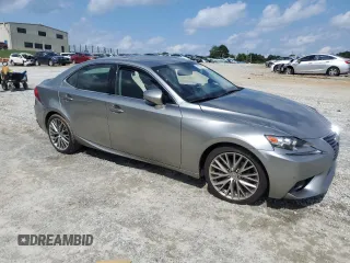 2014 Lexus IS 250 with VIN JTHBF1D24E5004845, listed as a Copart auction lot 59974135 with 190,251 mi miles and Salvage title. Bid and sale history available at DreamBid. Image 4.