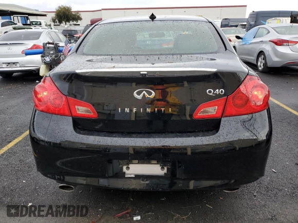 2015 Infiniti Q40 with VIN JN1CV6AP7FM500156, listed as a Copart auction lot 79787603 with Not Provided miles and Salvage Title. Bid and sale history available at DreamBid. Image 6.