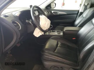 2017 Nissan Pathfinder SL with VIN 5N1DR2MM1HC647223, listed as a Copart auction lot 46455193 with 78,068 mi miles and . Bid and sale history available at DreamBid. Image 7.