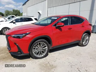 2022 Lexus NX with VIN 2T2GKCEZ6NC008663, listed as a Copart auction lot 47285544 with 14,875 mi miles. Bid and sale history available at carsss.com. Image 1.
