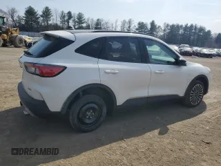 2020 Ford Escape SE Sport Hybrid with VIN 1FMCU9BZ7LUB96612, listed as a Copart auction lot 47484255 with 50,099 mi miles and Salvage Title. Bid and sale history available at DreamBid. Image 3.