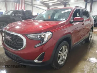 2019 GMC Terrain SLE with VIN 3GKALTEV1KL330368, listed as a Copart auction lot 60235435 with 20,698 mi miles and Salvage title. Bid and sale history available at DreamBid. Image 1.