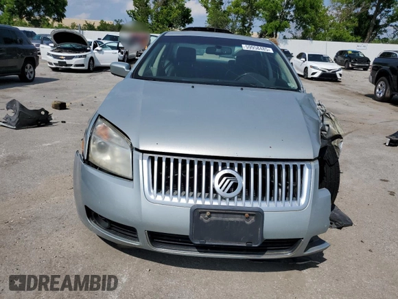 2007 Mercury Milan Premier with VIN 3MEHM08ZX7R638968, listed as a Copart auction lot 59958485 with 164,942 mi miles and Salvage title. Bid and sale history available at DreamBid. Image 5.