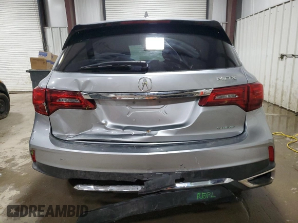2018 Acura MDX with VIN 5J8YD4H39JL019368, listed as a Copart auction lot 50347935 with 98,546 mi miles and Salvage Title. Bid and sale history available at carsss.com. Image 6.