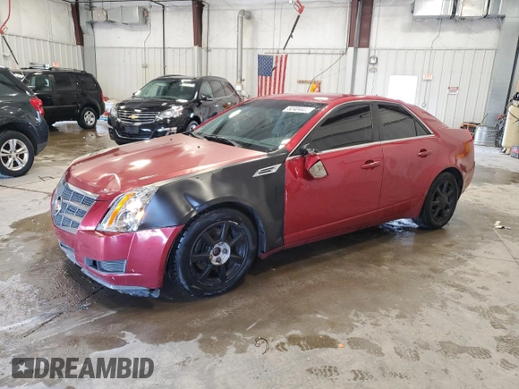 2008 Cadillac CTS AWD w/1SA with VIN 1G6DG577080145177, listed as a Copart auction lot 52404405 with 177,166 mi miles and Non Repairable. Bid and sale history available at carsss.com. Image 1.