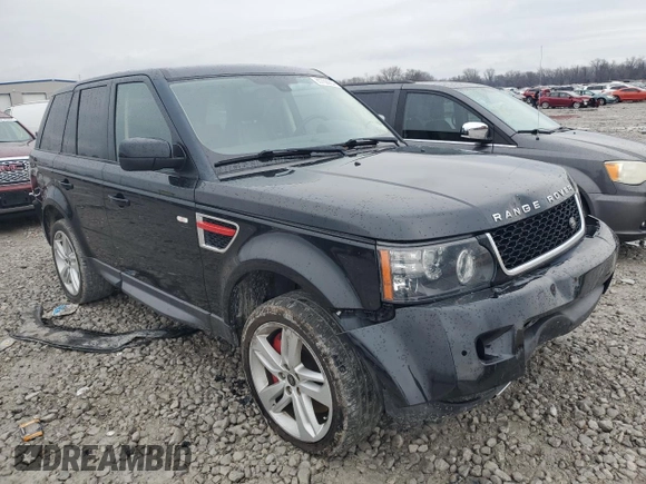 2013 Land Rover Range Rover Sport SC with VIN SALSH2E40DA767431, listed as a Copart auction lot 85788904 with 107,980 mi miles and Salvage Title. Bid and sale history available at carsss.com. Image 4.