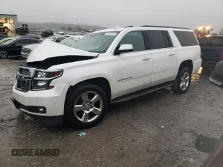 2016 Chevrolet Suburban LT z VIN 1GNSKHKC0GR190551, wystawiony jako Copart lot #43362105 z przebiegiem Nie podano mil oraz Szkoda całkowita • Salvage title. Historia ofert i sprzedaży dostępna na DreamBid. Obrazek 1.
