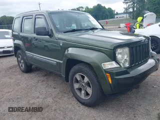 2008 Jeep Liberty Sport with VIN 1J8GN28K08W202274, listed as a IAAI auction lot 42186343 with 95,446 mi miles. Bid and sale history available at carsss.com. Image 1.