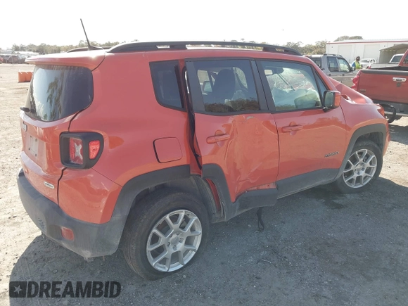 2021 Jeep Renegade 80th Anniversary with VIN ZACNJDBB0MPN23315, listed as a IAAI auction lot 41139893 with 45,251 mi miles and . Bid and sale history available at DreamBid. Image 4.