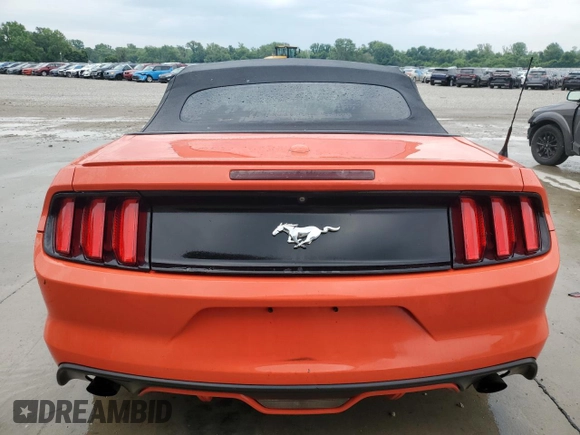 2016 Ford Mustang EcoBoost Premium with VIN 1FATP8UH7G5307997, listed as a Copart auction lot 59101115 with 76,945 mi miles and Salvage title. Bid and sale history available at DreamBid. Image 6.