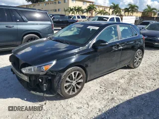 2020 Hyundai Elantra GT with VIN KMHH35LE7LU145575, listed as a Copart auction lot 46369445 with 74,984 mi miles and Salvage Title. Bid and sale history available at carsss.com. Image 1.