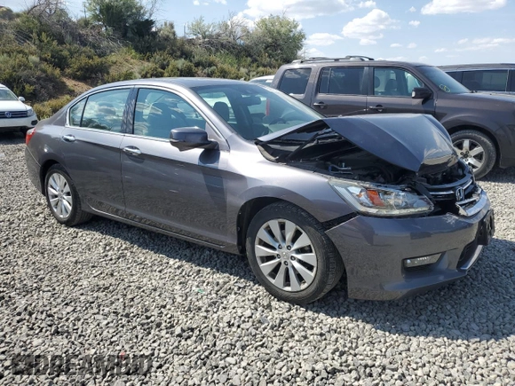 2015 Honda Accord Touring with VIN 1HGCR3F93FA038031, listed as a Copart auction lot 59813275 with 71,899 mi miles and Salvage title. Bid and sale history available at DreamBid. Image 4.
