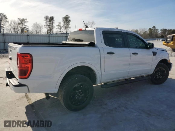 2021 Ford Ranger XL with VIN 1FTER4EHXMLD64674, listed as a Copart auction lot 88635385 with 42,582 mi miles and Salvage Title. Bid and sale history available at DreamBid. Image 3.