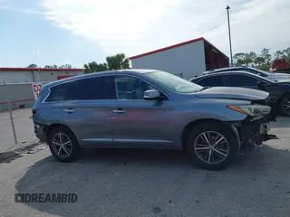 2017 Infiniti QX60 with VIN 5N1DL0MN8HC529622, listed as a IAAI auction lot 41724339 with 191,983 mi miles. Bid and sale history available at carsss.com. Image 13.