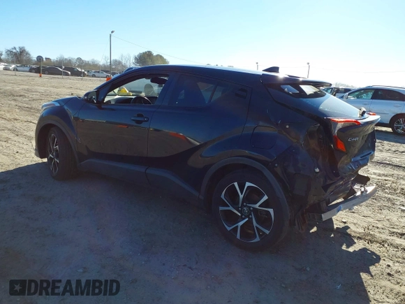 2018 Toyota C-HR XLE with VIN NMTKHMBX1JR014246, listed as a IAAI auction lot 41664738 with 83,702 mi miles. Bid and sale history available at carsss.com. Image 3.