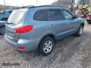 2009 Hyundai Santa Fe GLS with VIN 5NMSG13D29H260129, listed as a IAAI auction lot 42035462 with 150,200 mi miles. Bid and sale history available at carsss.com. Image 4.