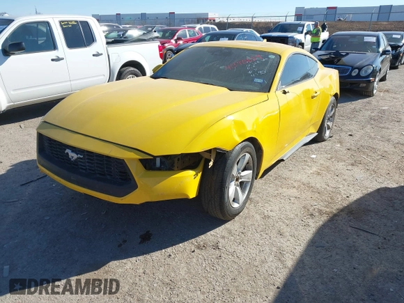 2024 Ford Mustang EcoBoost with VIN 1FA6P8TH4R5132190, listed as a IAAI auction lot 41390659 with 25,873 mi miles and . Bid and sale history available at DreamBid. Image 21.