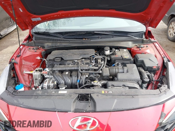 2023 Hyundai Elantra SEL with VIN KMHLM4AG5PU460869, listed as a IAAI auction lot 41909542 with 27,813 mi miles and . Bid and sale history available at DreamBid. Image 10.