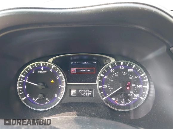 2014 Infiniti QX60 with VIN 5N1AL0MM1EC532643, listed as a IAAI auction lot 42161193 with 107,325 mi miles and . Bid and sale history available at DreamBid. Image 7.