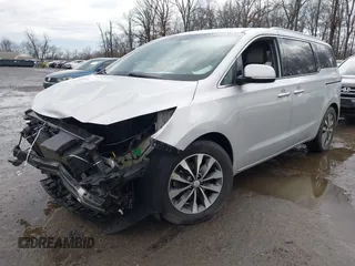 2016 Kia Sedona EX with VIN KNDMC5C13G6156874, listed as a IAAI auction lot 41458155 with 108,241 mi miles. Bid and sale history available at carsss.com. Image 18.