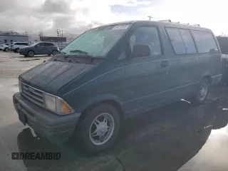 1997 Ford Aerostar XLT with VIN 1FMDA31X5VZB87438, listed as a Copart auction lot 89222265 with Not Provided miles and Salvage Title. Bid and sale history available at carsss.com. Image 1.