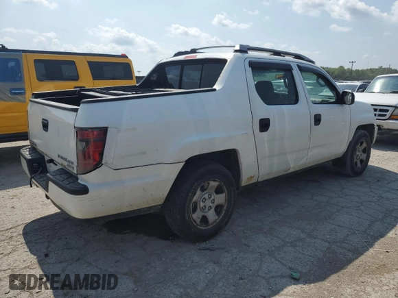 2012 Honda Ridgeline RT with VIN 5FPYK1F25CB451496, listed as a Copart auction lot 62484395 with 169,044 mi miles and Salvage title. Bid and sale history available at DreamBid. Image 3.
