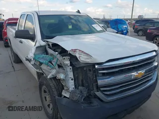 2017 Chevrolet Silverado 1500 Work Truck with VIN 1GCVKNEC6HZ335156, listed as a IAAI auction lot 41169972 with 197,944 mi miles. Bid and sale history available at carsss.com. Image 6.