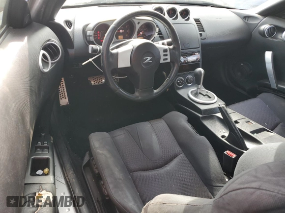 2004 Nissan 350Z Enthusiast z VIN JN1AZ36A94M251290, wystawiony jako Copart lot #49909335 z przebiegiem 187 918 mil mil oraz Szkoda całkowita • Salvage title. Historia ofert i sprzedaży dostępna na DreamBid. Obrazek 8.