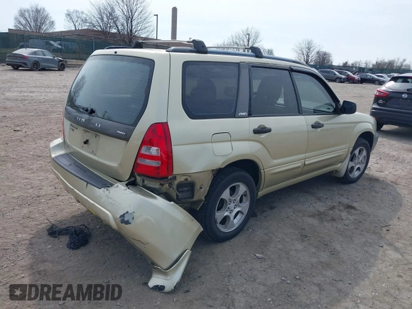 2003 Subaru Forester XS with VIN JF1SG65673H761883, listed as a IAAI auction lot 41775424 with 167,500 mi miles. Bid and sale history available at carsss.com. Image 4.