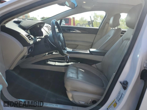 2017 Lincoln MKZ Reserve с VIN 3LN6L5E90HR603088, выставлен на аукционе Copart как лот 55752515 с пробегом 59 008 миль миль и Списание • Salvage title. История ставок и продаж доступна на DreamBid. Изображение 7.