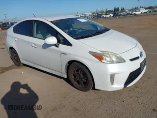 2013 Toyota Prius One with VIN JTDKN3DU7D5646136, listed as a IAAI auction lot 42004659 with 202,978 mi miles. Bid and sale history available at carsss.com. Image 1.