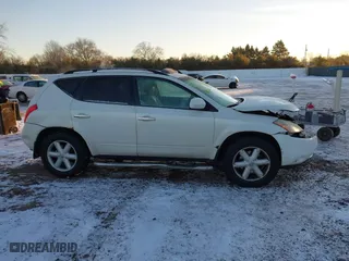 2004 Nissan Murano SL with VIN JN8AZ08T64W203023, listed as a IAAI auction lot 41294313 with 185,136 mi miles. Bid and sale history available at carsss.com. Image 13.