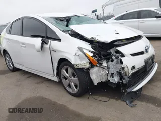 2014 Toyota Prius Four with VIN JTDKN3DU1E0374603, listed as a IAAI auction lot 42408651 with 155,639 mi miles and . Bid and sale history available at DreamBid. Image 1.
