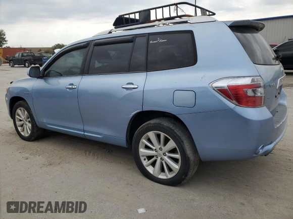 2008 Toyota Highlander Hybrid with VIN JTEEW41A982001176, listed as a Copart auction lot 76233804 with 221,265 mi miles and Clean Title. Bid and sale history available at carsss.com. Image 2.