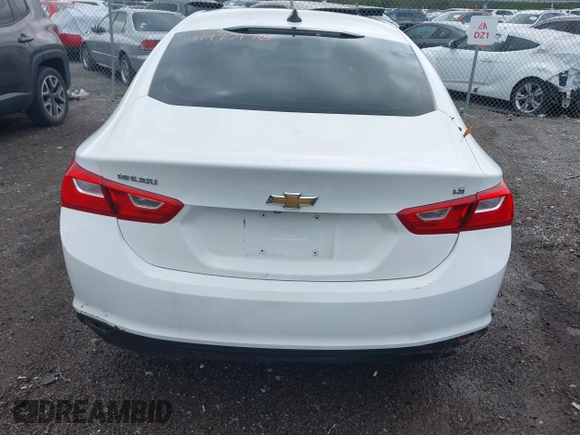2016 Chevrolet Malibu LS with VIN 1G1ZB5ST5GF198936, listed as a IAAI auction lot 41970176 with 107,759 mi miles and . Bid and sale history available at carsss.com. Image 16.
