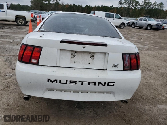 2003 Ford Mustang Standard with VIN 1FAFP404X3F327058, listed as a Copart auction lot 85322354 with 0 mi miles and Salvage Title. Bid and sale history available at carsss.com. Image 6.