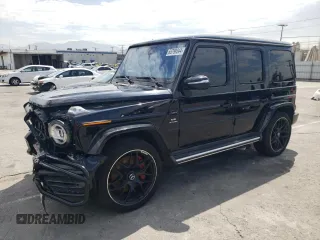 2020 Mercedes-Benz G 63 AMG with VIN W1NYC7HJ3LX365275, listed as a Copart auction lot 63799344 with 45,228 mi miles and Clean Title. Bid and sale history available at DreamBid. Image 1.