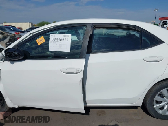 2016 Toyota Corolla L with VIN 2T1BURHE5GC583912, listed as a IAAI auction lot 39846411 with 79,002 mi miles and . Bid and sale history available at DreamBid. Image 15.