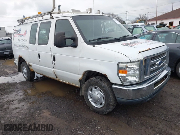 2011 Ford Econoline Cargo Commercial with VIN 1FTNE1EW1BDA17492, listed as a IAAI auction lot 41036647 with 242,810 mi miles and . Bid and sale history available at DreamBid. Image 1.